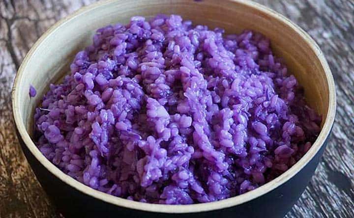 Riso viola: ricco di antiossidanti per promuovere la salute del cuore